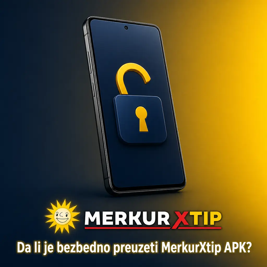 Bezbedno preuzimanje MerkurXtip APK aplikacije sa zvaničnog sajta uz SSL zaštitu i licencu