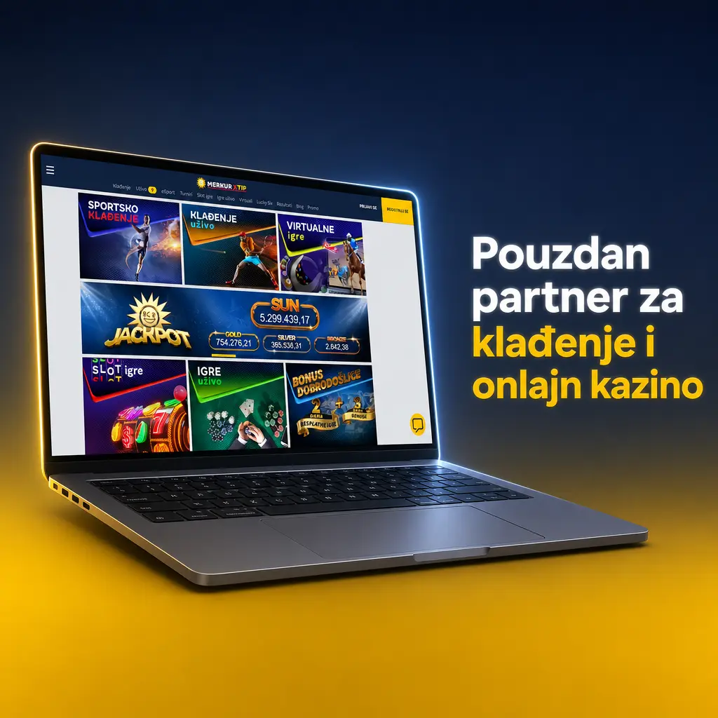 MerkurXtip – licencirana platforma za sportsko klađenje i onlajn kazino sa sigurnim nalogom i mobilnom aplikacijom