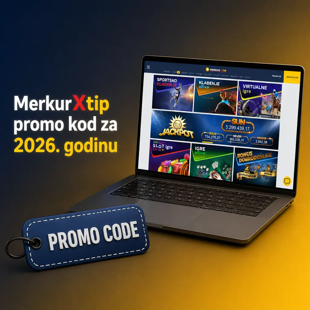 MerkurXtip promo kod za 2026. godinu – unesite ga pri registraciji i aktivirajte bonus za nove korisnike pre uplate.