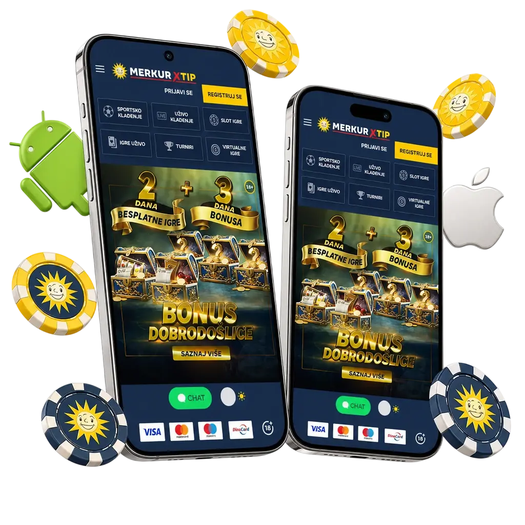 MerkurXtip aplikacija za Android i iOS – preuzmite APK besplatno i aktivirajte bonus dobrodošlice u Srbiji