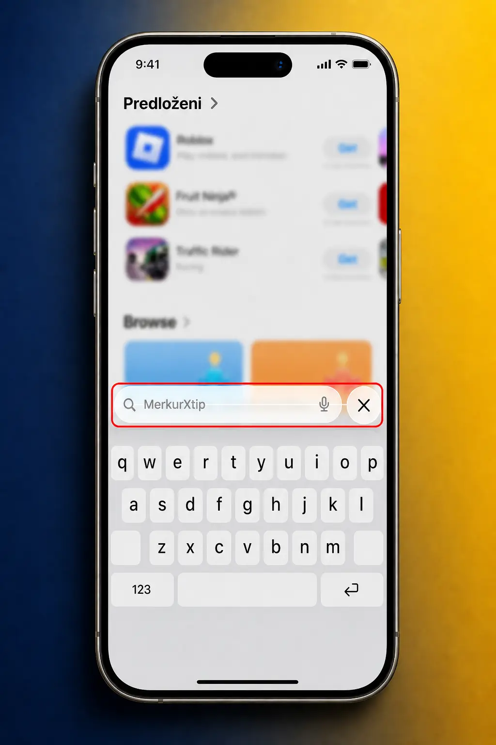 Uputstvo za preuzimanje MerkurXtip iOS aplikacije u pet koraka na iPhone uređaju